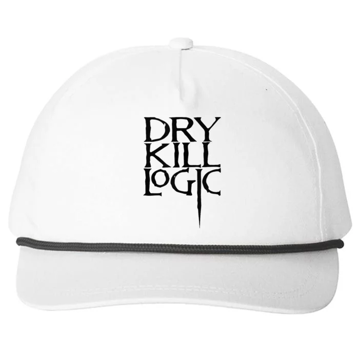 Dry Kill Logic Classic Logo Snapback Five-Panel Rope Hat