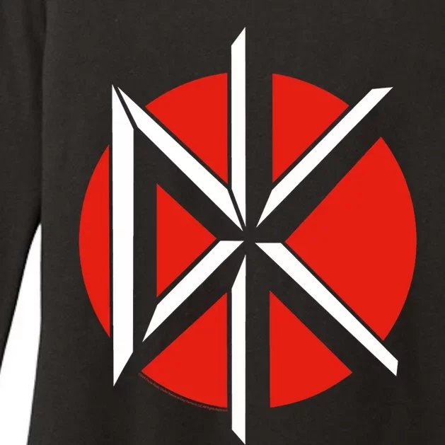 Dead Kennedys Logo Punk Music Band By Rock Off Womens CVC Long Sleeve Shirt