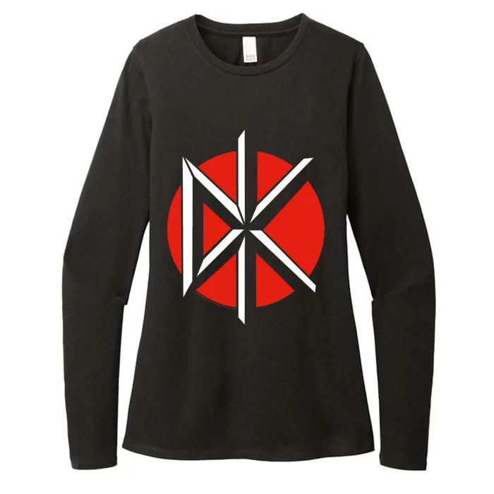 Dead Kennedys Logo Punk Music Band By Rock Off Womens CVC Long Sleeve Shirt