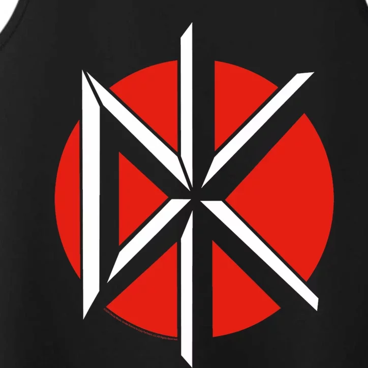 Dead Kennedys Logo Punk Music Band By Rock Off Performance Tank