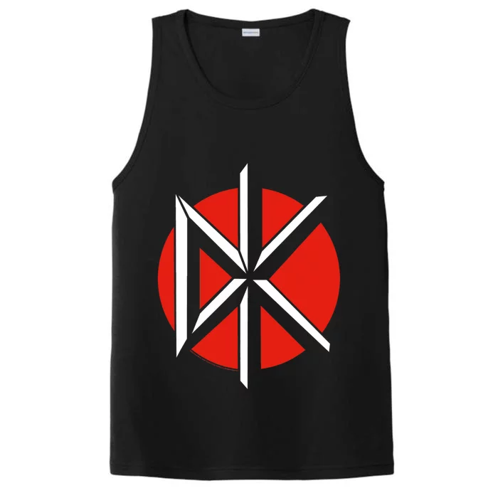 Dead Kennedys Logo Punk Music Band By Rock Off Performance Tank