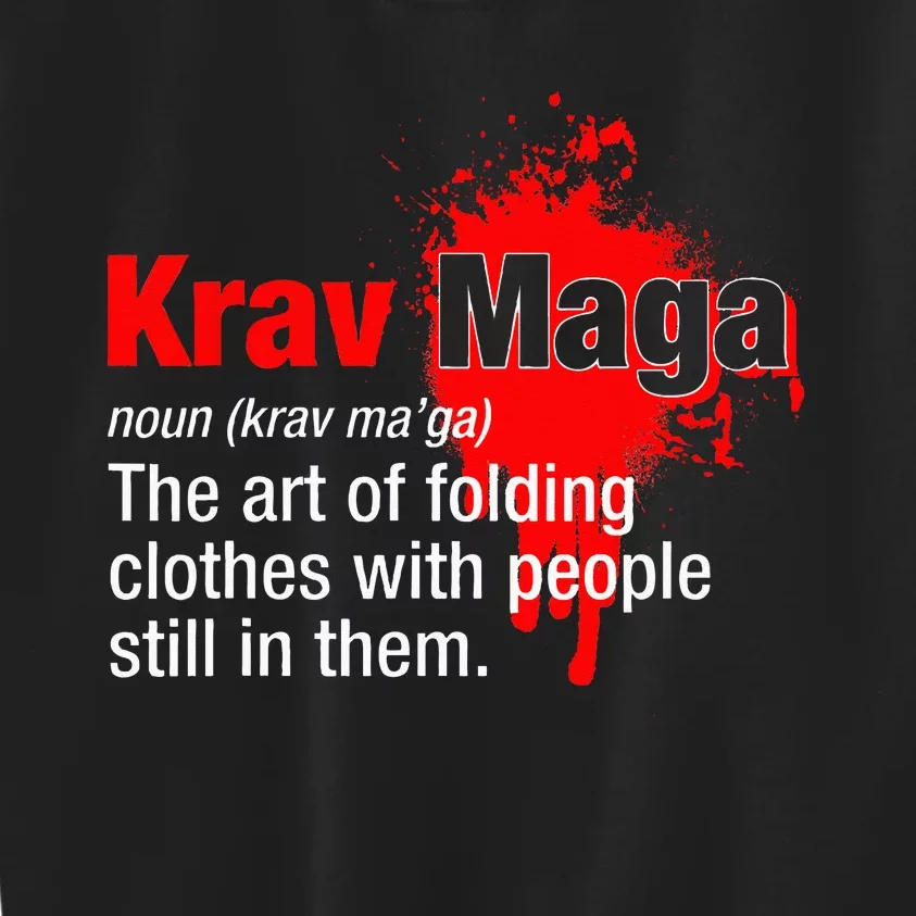 Definition Krav Maga Kids Sweatshirt