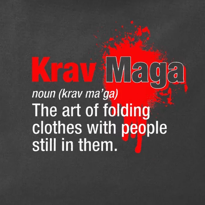 Definition Krav Maga Zip Tote Bag