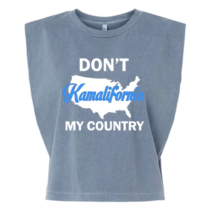 Don’T Kamalifornia My Country Garment-Dyed Women's Muscle Tee