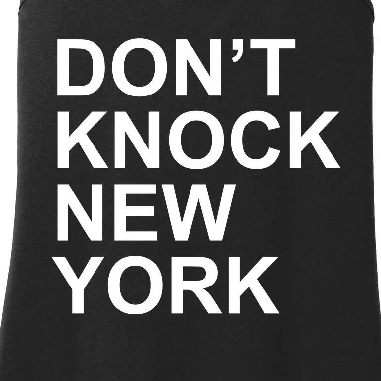 Dont Knock New York Ladies Essential Tank