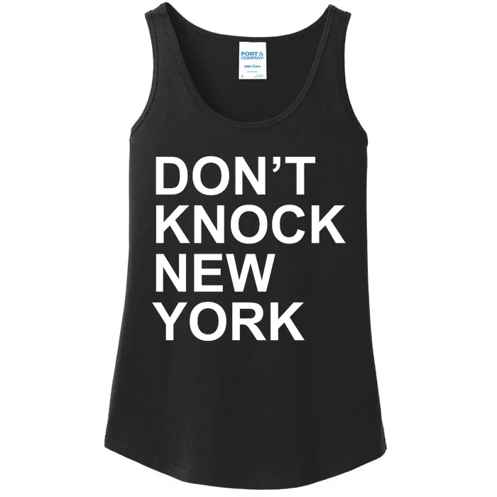 Dont Knock New York Ladies Essential Tank