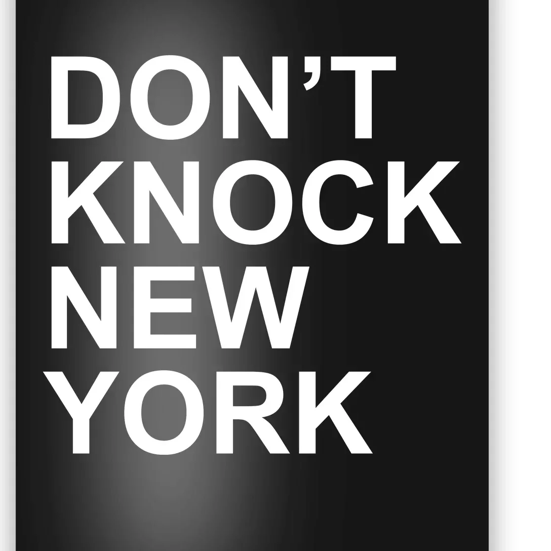 Dont Knock New York Poster