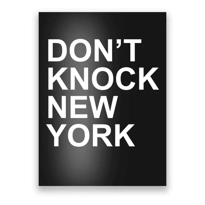 Dont Knock New York Poster