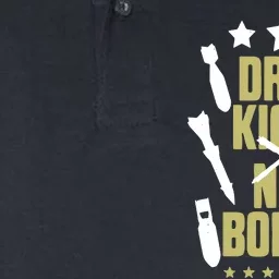 Drop Kicks Not Bombs Softstyle Adult Sport Polo