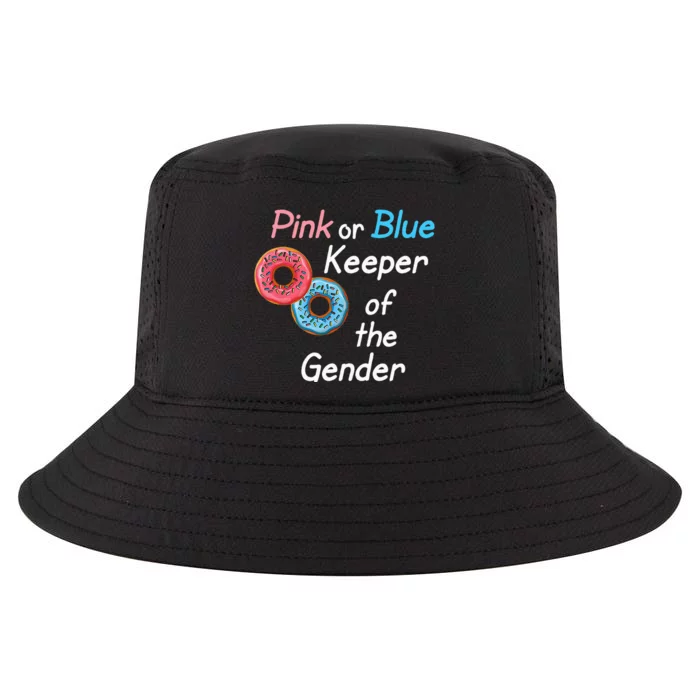 Donuts Keeper Ofthe Gender Baby Gender Reveal Party Shower Cool Comfort Performance Bucket Hat