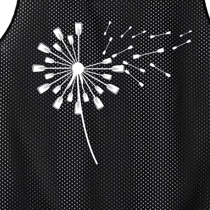 Dandelion Kayak Paddle Meaningful Gift For Kayaker Kayak Great Gift Mesh Reversible Basketball Jersey Tank