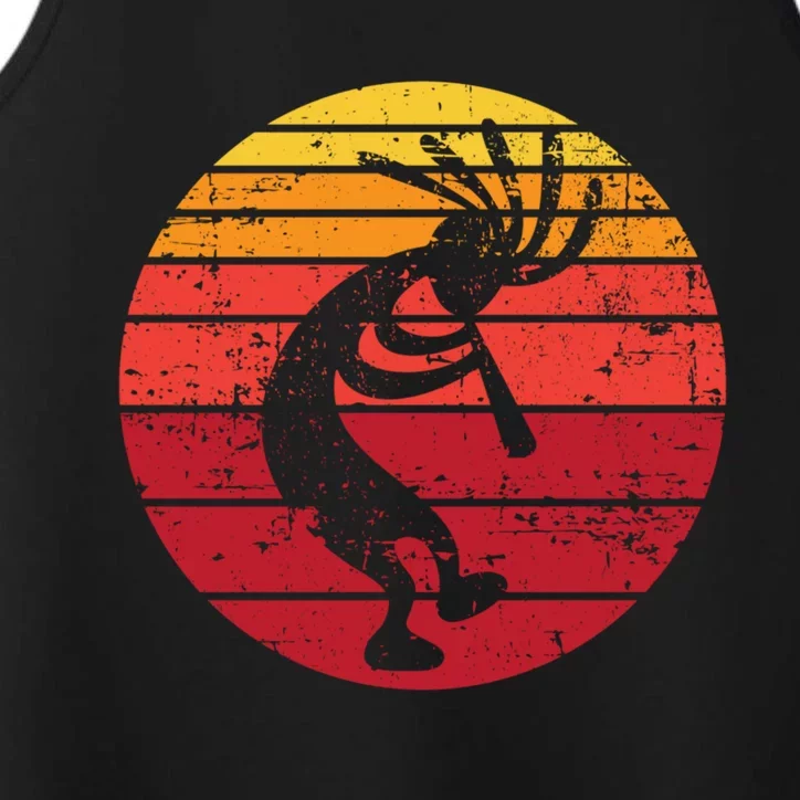 Dancing Kokopelli Southwestern Usa Native American Symbol Gift Performance Tank