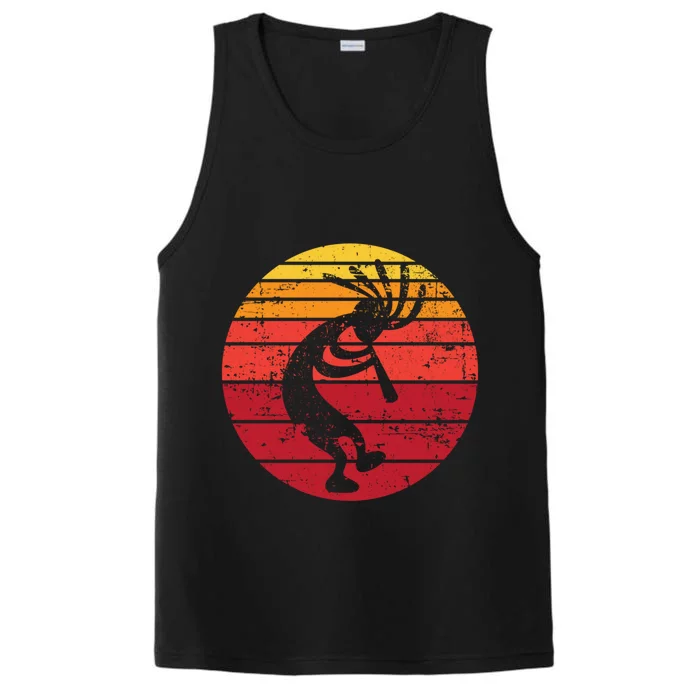 Dancing Kokopelli Southwestern Usa Native American Symbol Gift Performance Tank