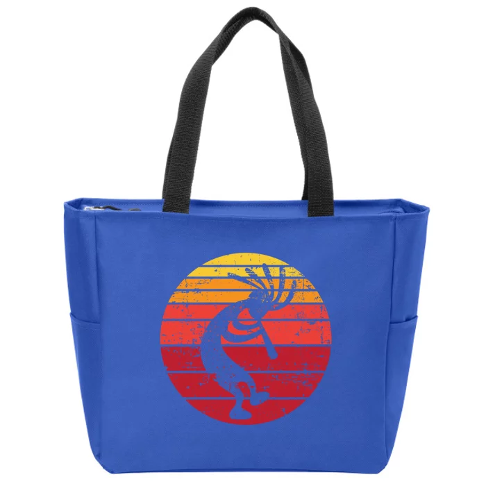 Dancing Kokopelli Southwestern Usa Native American Symbol Gift Zip Tote Bag