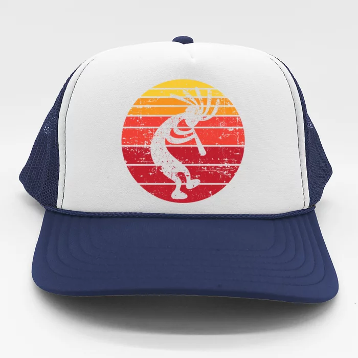 Dancing Kokopelli Southwestern Usa Native American Symbol Gift Trucker Hat