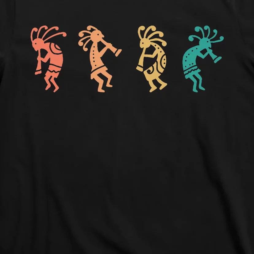 Dancing Kokopelli Southwestern Usa Native American Symbol T-Shirt