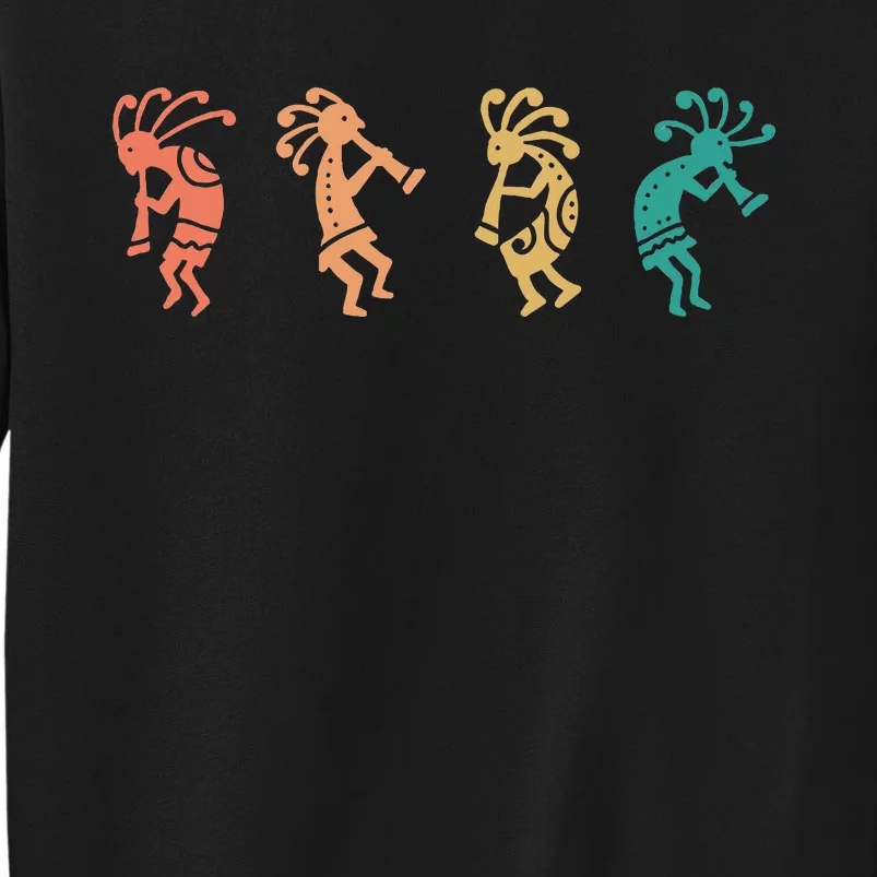 Dancing Kokopelli Southwestern Usa Native American Symbol Tall Sweatshirt