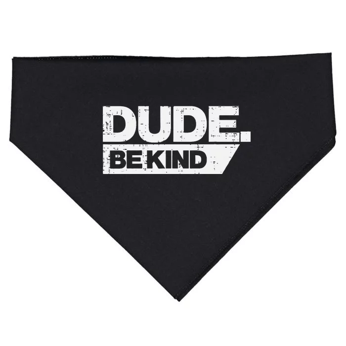 Dude Kind Unity Day Orange Anti Bullying USA-Made Doggie Bandana