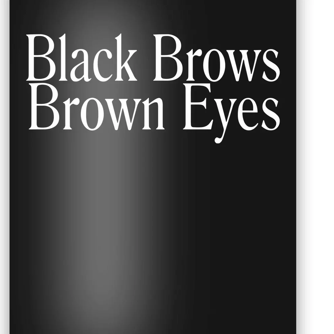 Dmytro Kuleba Wearing Black Brows Brown Eyes Poster