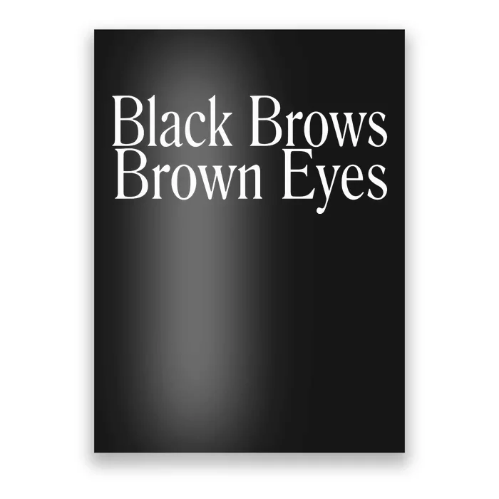 Dmytro Kuleba Wearing Black Brows Brown Eyes Poster