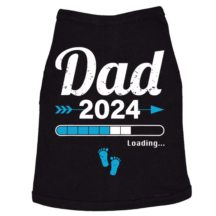 Dad Loading 2024 Father Pregnancy Birth Baby Daddy To Be Doggie Tank