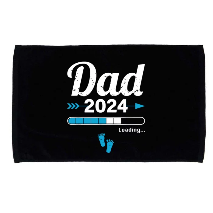 Dad Loading 2024 Father Pregnancy Birth Baby Daddy To Be Microfiber Hand Towel