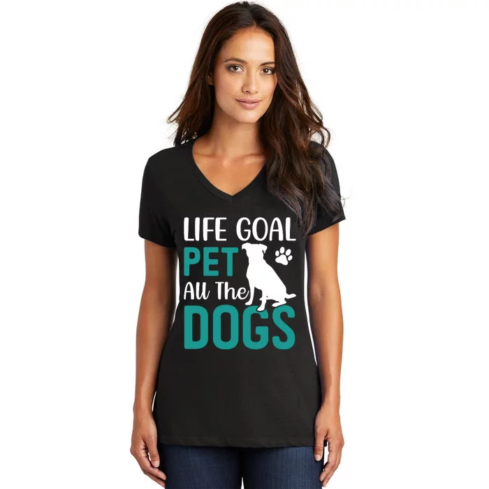 Dog Lovers Apparel Women's V-Neck T-Shirt