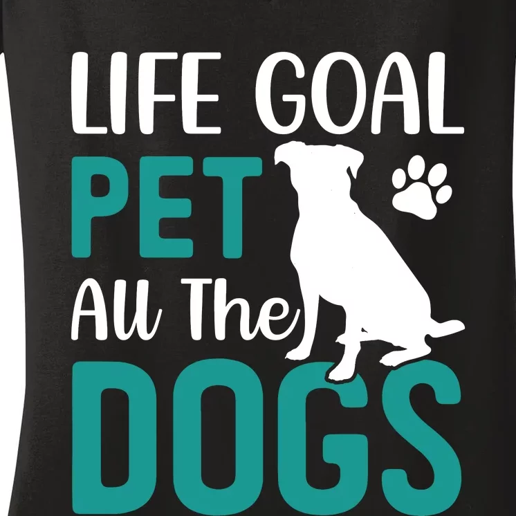 Dog Lovers Apparel Women's V-Neck T-Shirt