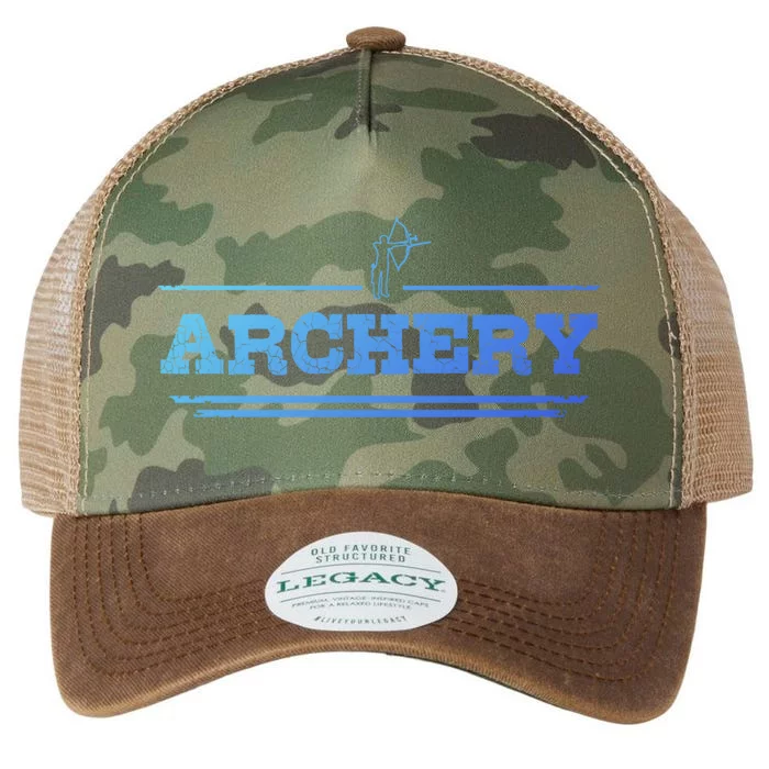 Distressed Look Arching Gift For Archers Gift Legacy Tie Dye Trucker Hat