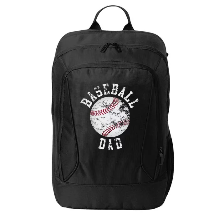 Dad Like A Baseball Dad US Flag Fathers Day City Backpack