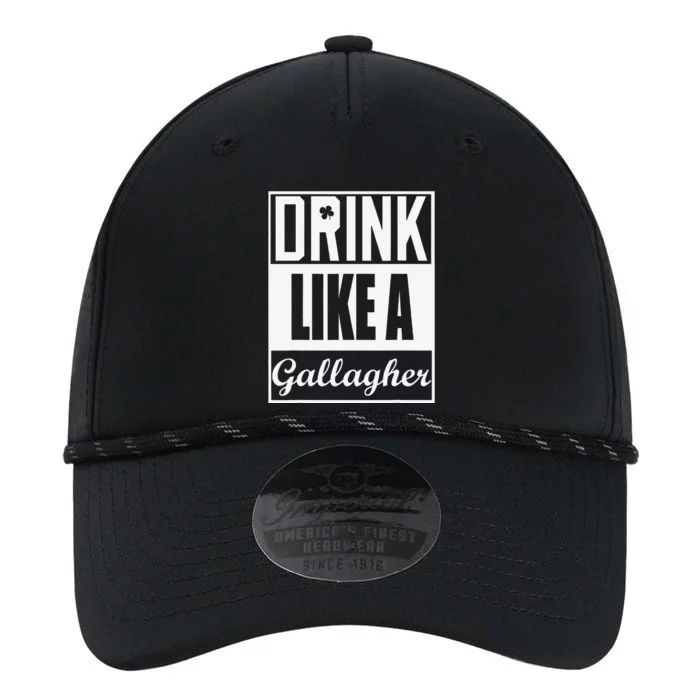 Drink Like A Gallagher Saint Patrick's Day Funny Performance The Dyno Cap