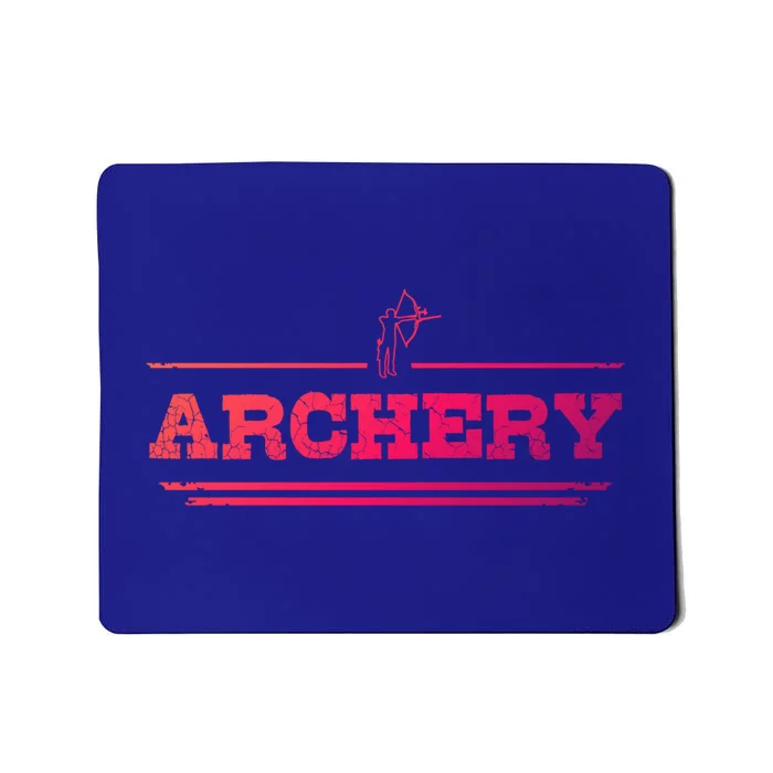 Distressed Look Arching Gift For Archers Gift Mousepad