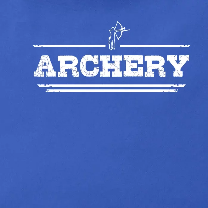 Distressed Look Arching Gift For Archers Gift Zip Tote Bag