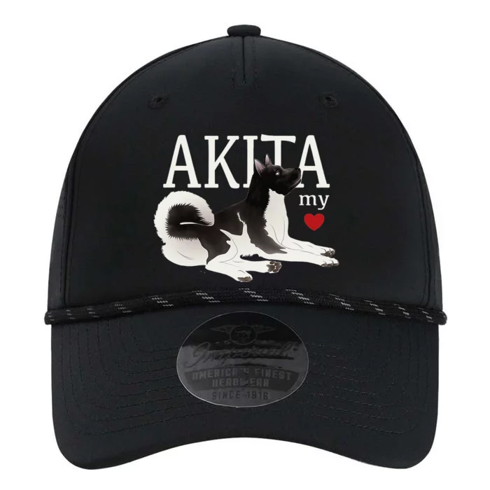 Dog Lovers AKITA My Heart A Key to My Heart Performance The Dyno Cap