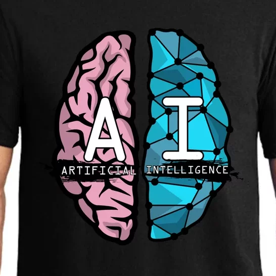 Deep Learning Artificial Intelligence Artificial Brain Gift Pajama Set