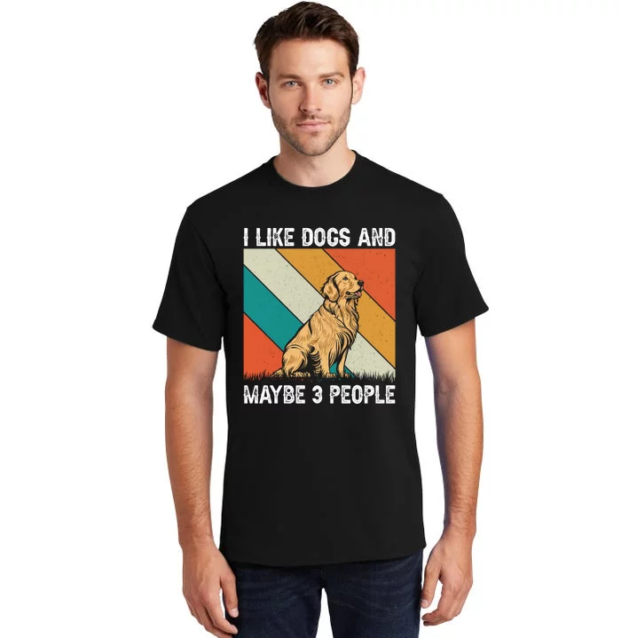 Dog Lover Bold Design Tall T-Shirt