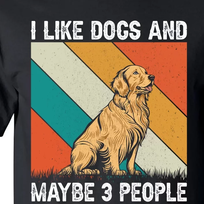 Dog Lover Bold Design Tall T-Shirt