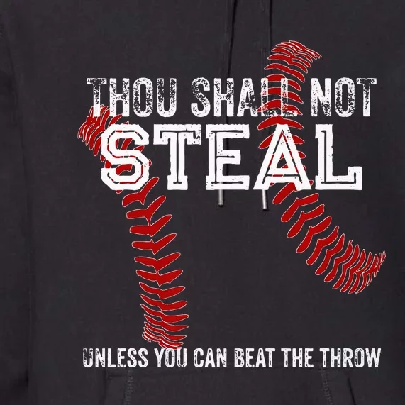 Dallas Lions Baseball Thou Shall Not Steal Premium Hoodie