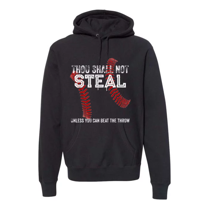 Dallas Lions Baseball Thou Shall Not Steal Premium Hoodie