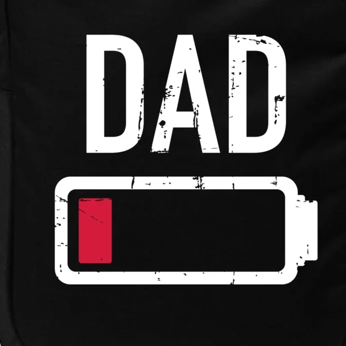 Dad Low Battery Gift For Father's Day Gift Impact Tech Backpack