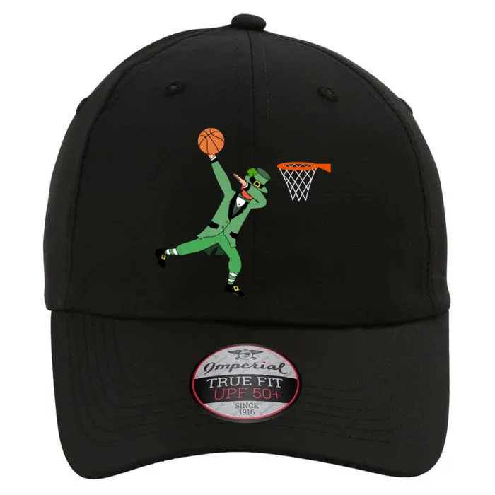 Dabbing Leprechaun Basketball Cute Gift St Patricks Day Tee Cute Gift The Original Performance Cap