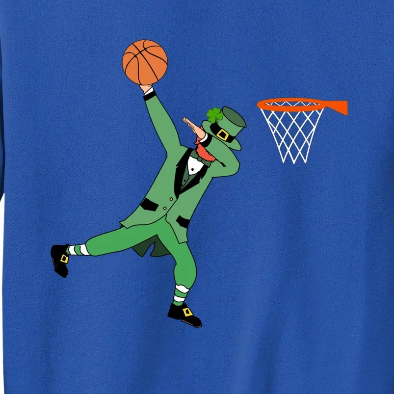 Dabbing Leprechaun Basketball Cute Gift St Patricks Day Tee Cute Gift Sweatshirt