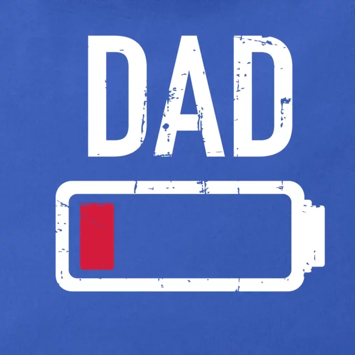 Dad Low Battery Gift For Father's Day Gift Zip Tote Bag