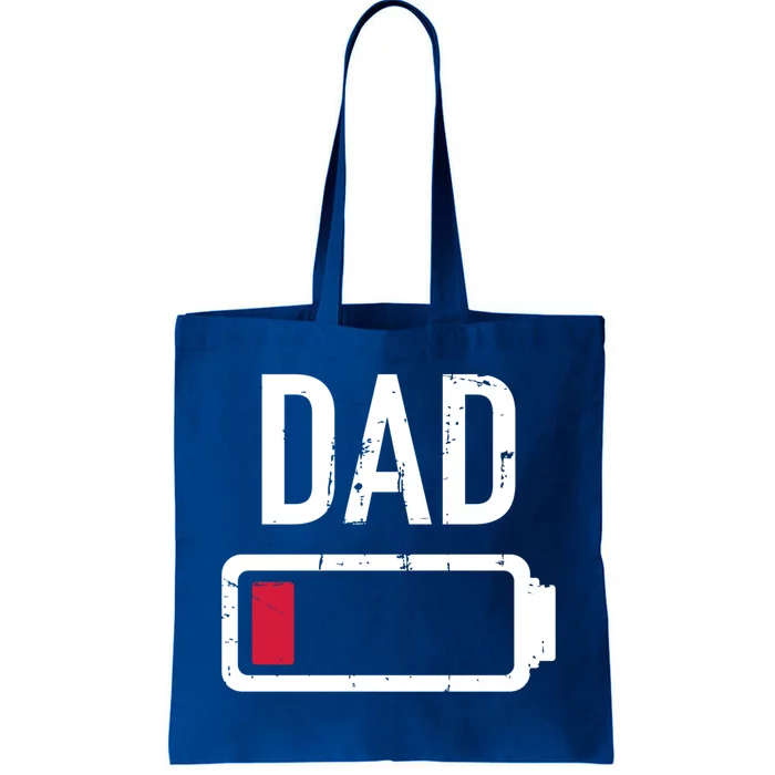 Dad Low Battery Gift For Father's Day Cool Gift Tote Bag