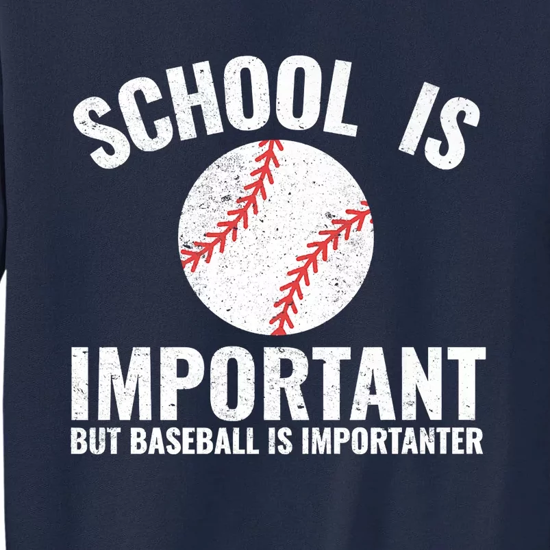 Dallas Lions Baseball School Is Important Tall Sweatshirt