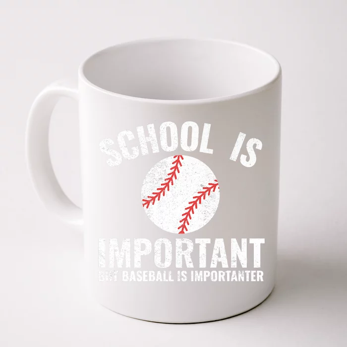 Dallas Lions Baseball School Is Important Front & Back Coffee Mug