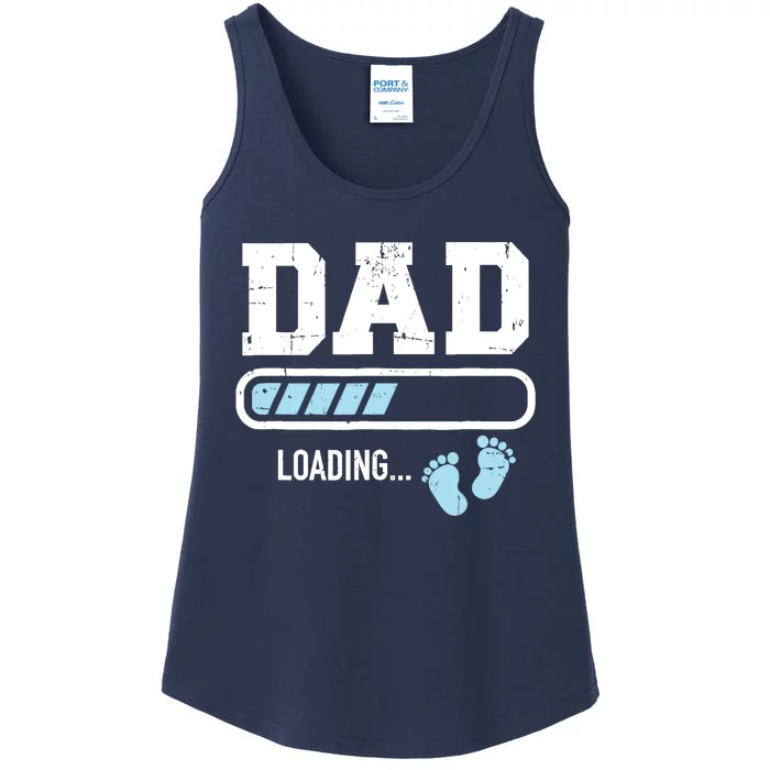 Dad Loading Bar New Daddy Ladies Essential Tank