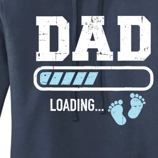 Dad Loading Bar New Daddy Women's Pullover Hoodie