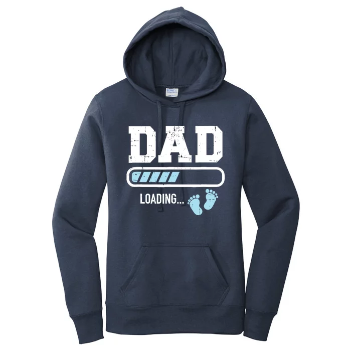 Dad Loading Bar New Daddy Women's Pullover Hoodie