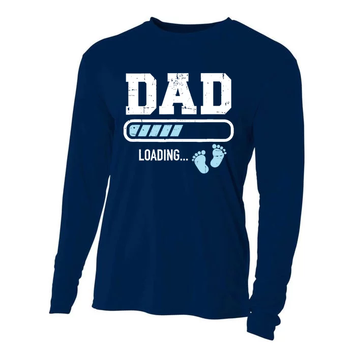 Dad Loading Bar New Daddy Cooling Performance Long Sleeve Crew